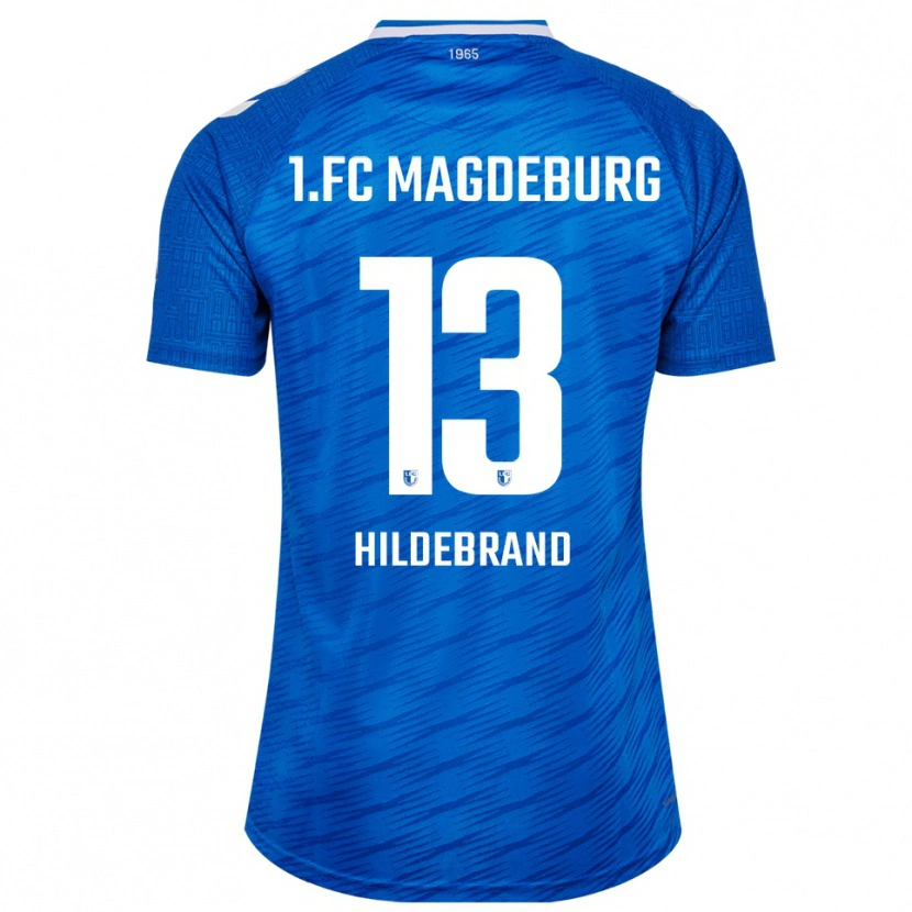 Danxen Women Caroline Hildebrand #13 Blue White Home Jersey 2025/26 T-Shirt