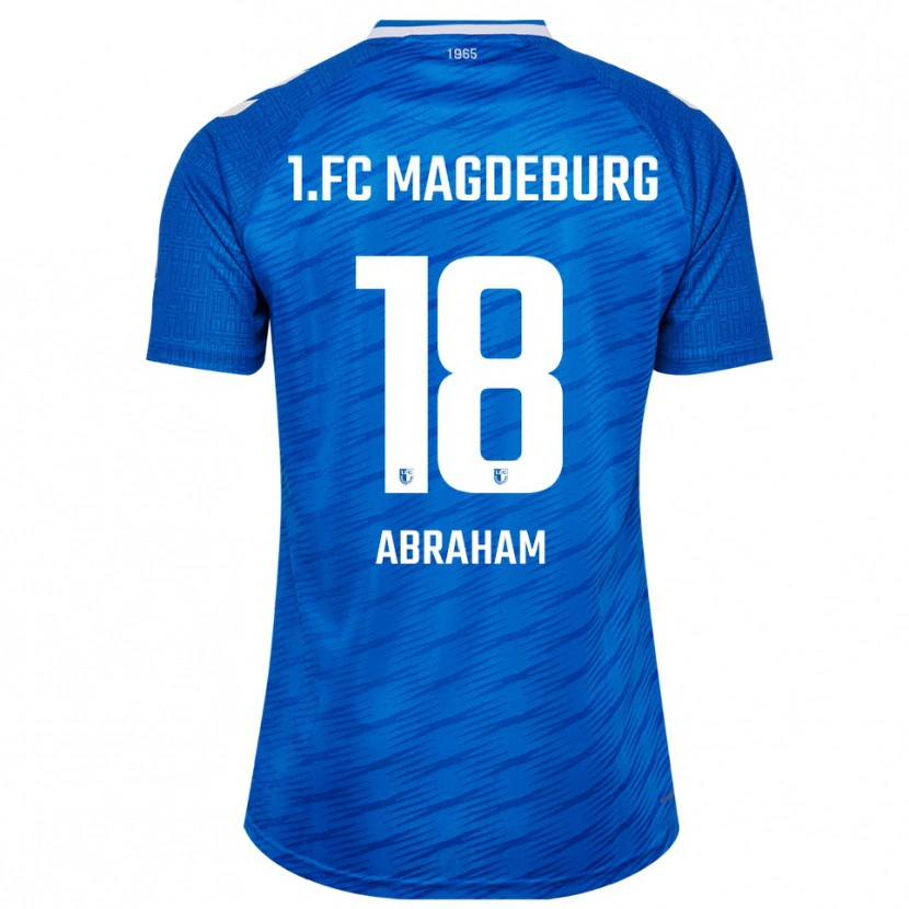 Danxen Women Neele Abraham #18 Blue White Home Jersey 2025/26 T-Shirt
