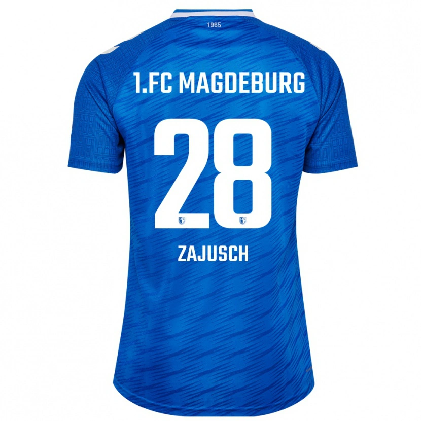 Danxen Women Marcel Zajusch #28 Blue White Home Jersey 2025/26 T-Shirt