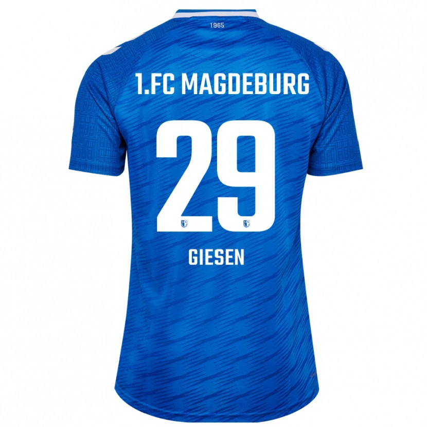 Danxen Women Tim Giesen #29 Blue White Home Jersey 2025/26 T-Shirt
