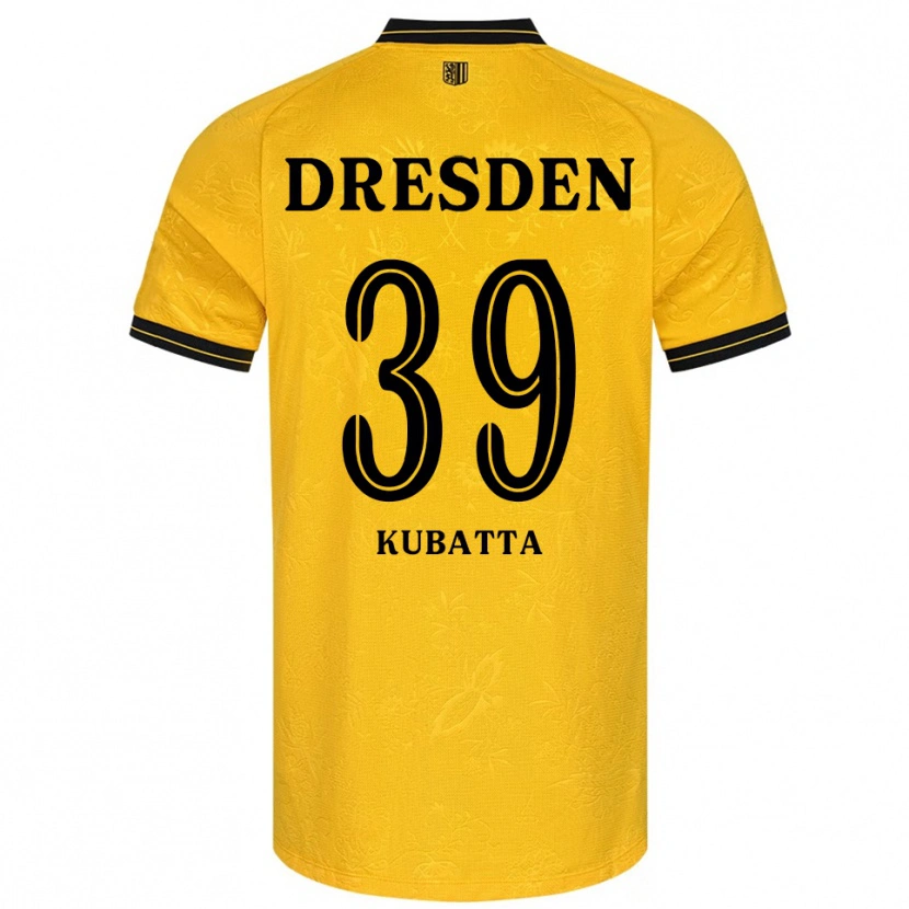 Danxen Women David Kubatta #39 Yellow Black Home Jersey 2025/26 T-Shirt