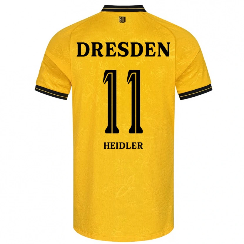 Danxen Women Liam Heidler #11 Yellow Black Home Jersey 2025/26 T-Shirt