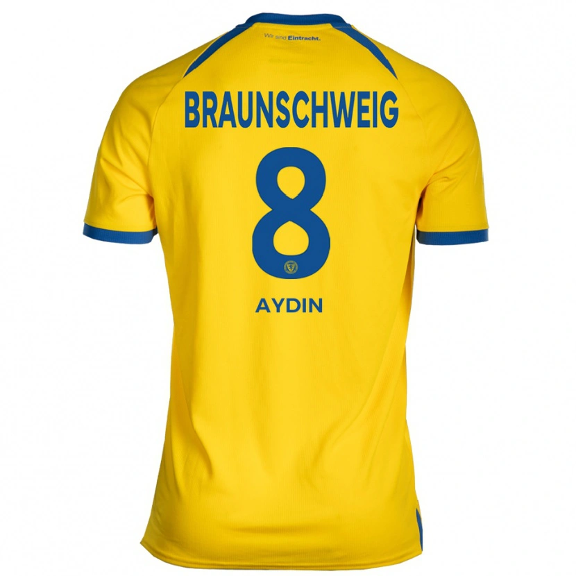 Danxen Women Mehmet Aydin #8 Yellow Blue Home Jersey 2025/26 T-Shirt