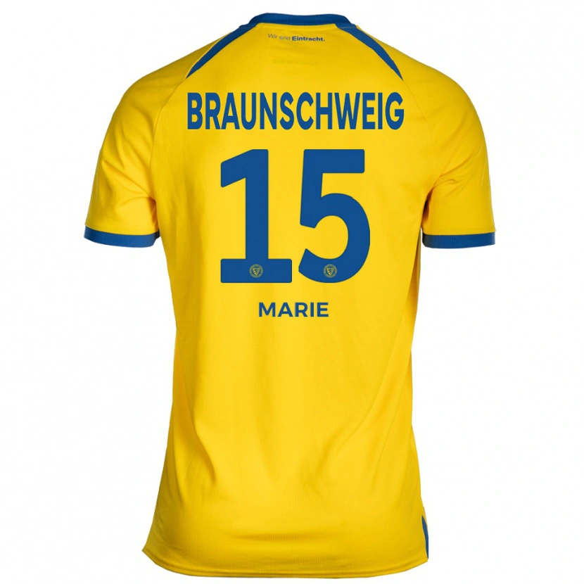 Danxen Women Max Marie #15 Yellow Blue Home Jersey 2025/26 T-Shirt