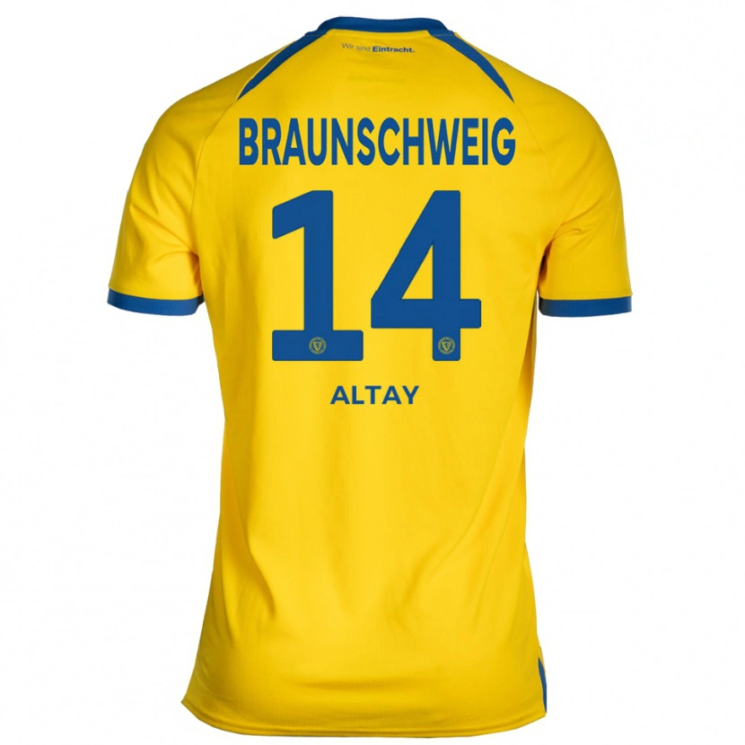 Danxen Women Ali Altay #14 Yellow Blue Home Jersey 2025/26 T-Shirt