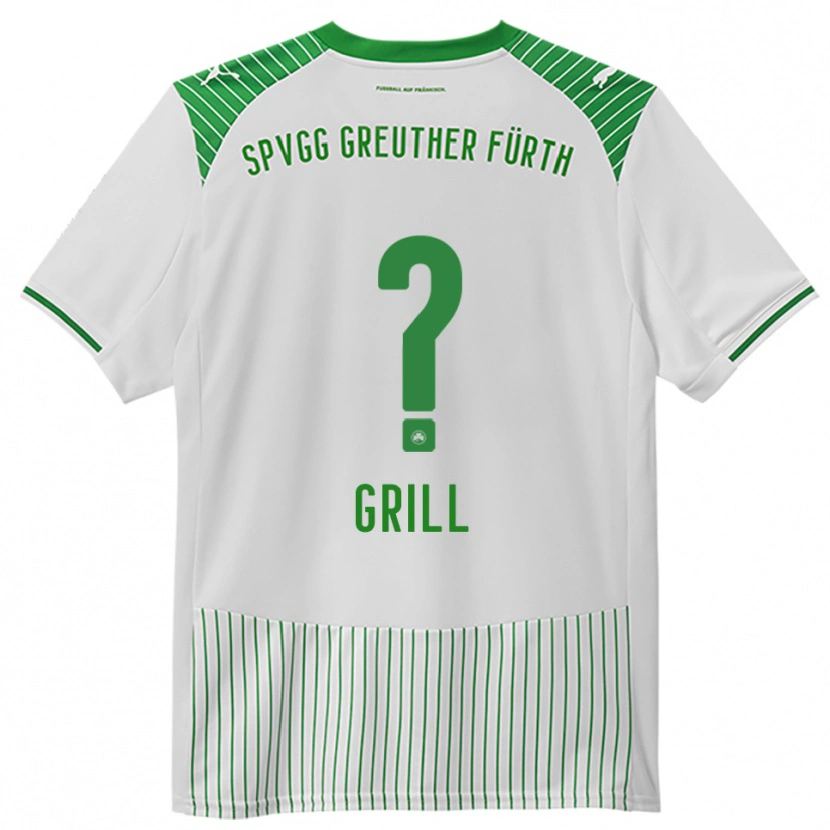 Danxen Women Elena Grill #0 White Green Home Jersey 2025/26 T-Shirt