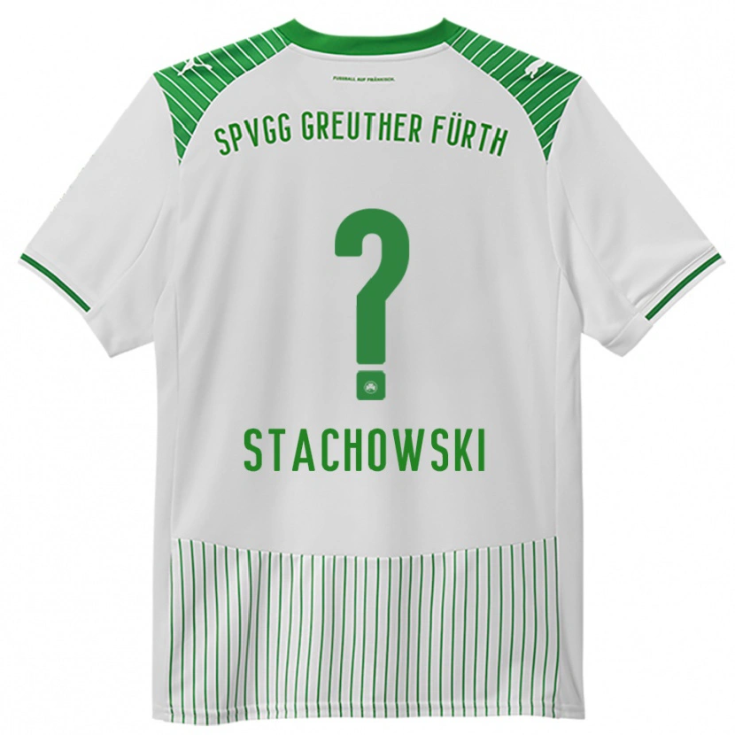 Danxen Women Lara Stachowski #0 White Green Home Jersey 2025/26 T-Shirt
