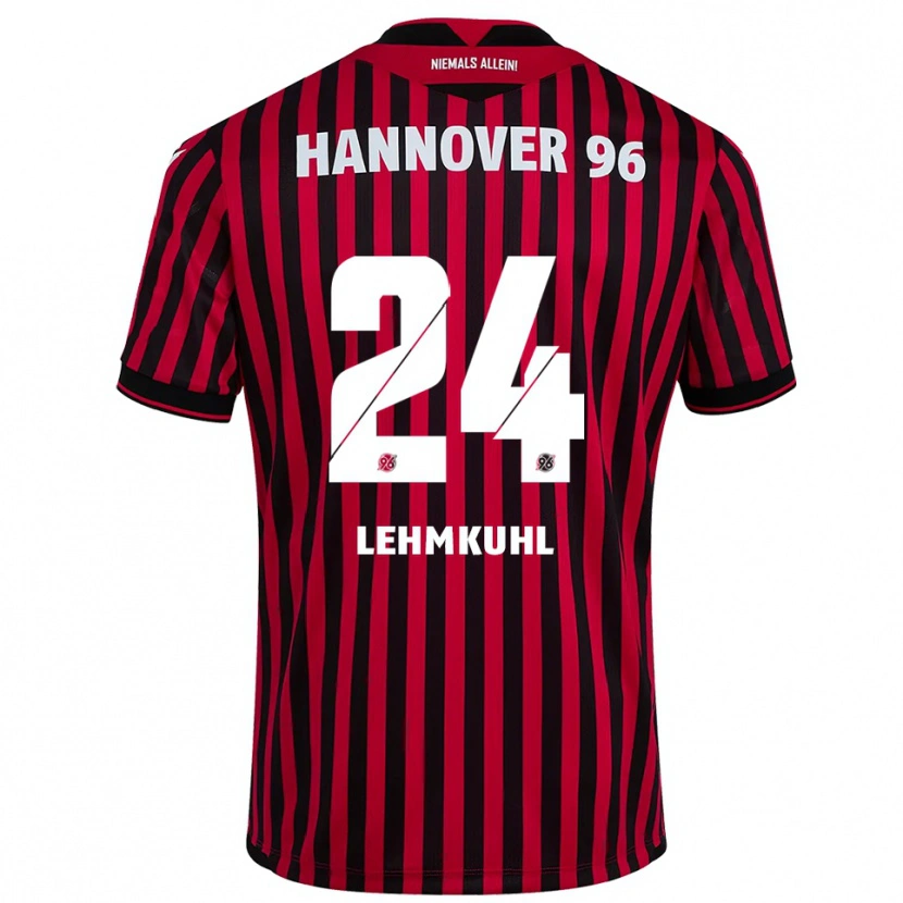 Danxen Women Camillo Lehmkuhl #24 Red Black Home Jersey 2025/26 T-Shirt