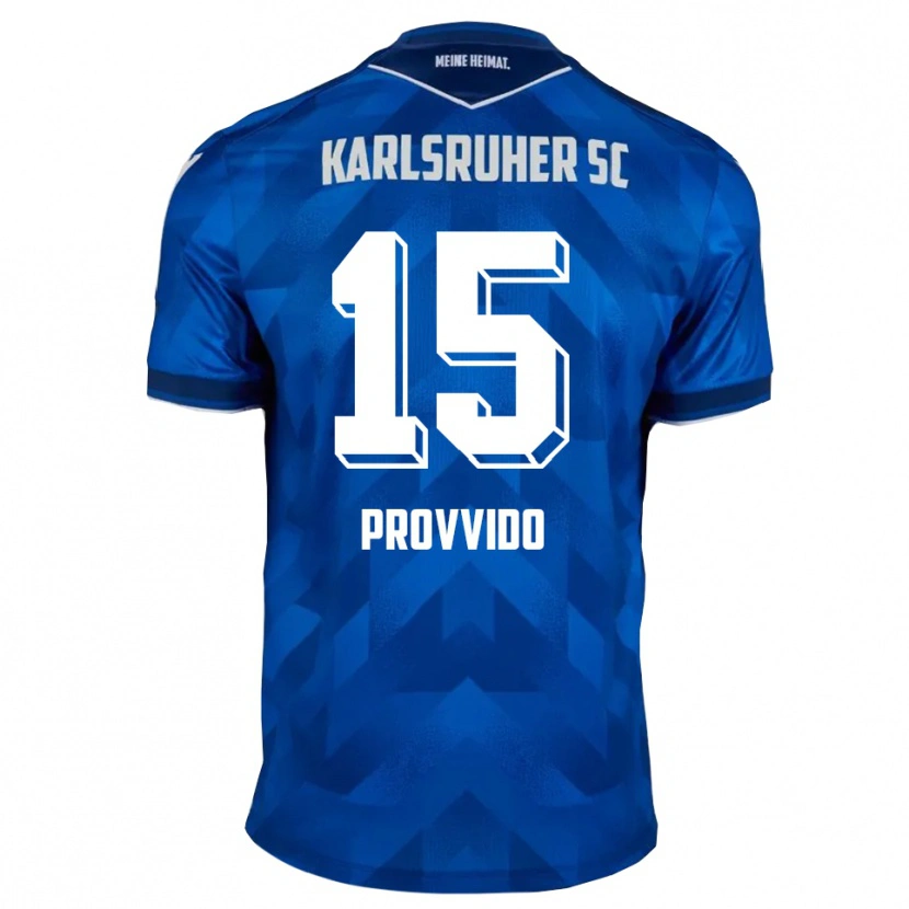 Danxen Women Luca Provvido #15 Blue White Home Jersey 2025/26 T-Shirt