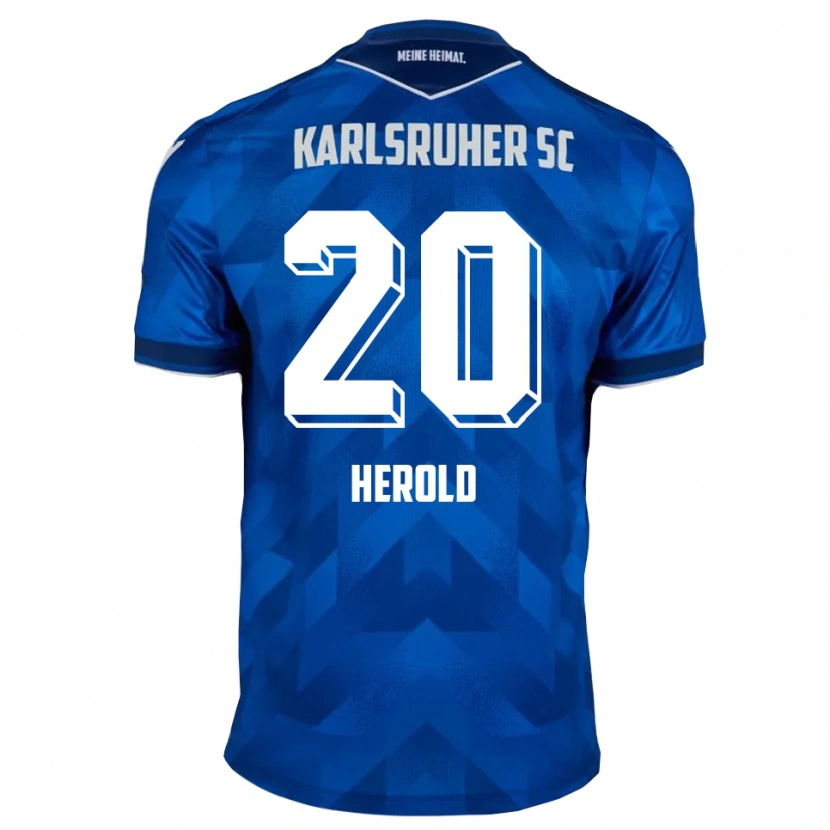 Danxen Women David Herold #20 Blue White Home Jersey 2025/26 T-Shirt