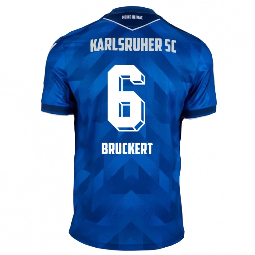 Danxen Women Lenny Bruckert #6 Blue White Home Jersey 2025/26 T-Shirt