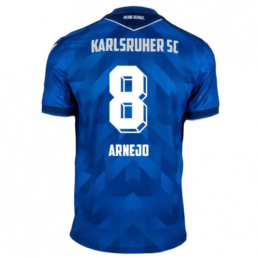 Danxen Women Diego Arnejo #8 Blue White Home Jersey 2025/26 T-Shirt