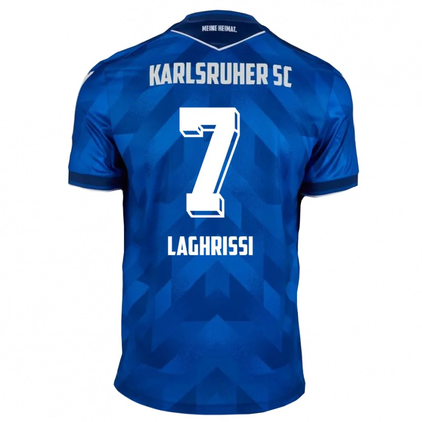 Danxen Women Eymen Laghrissi #7 Blue White Home Jersey 2025/26 T-Shirt