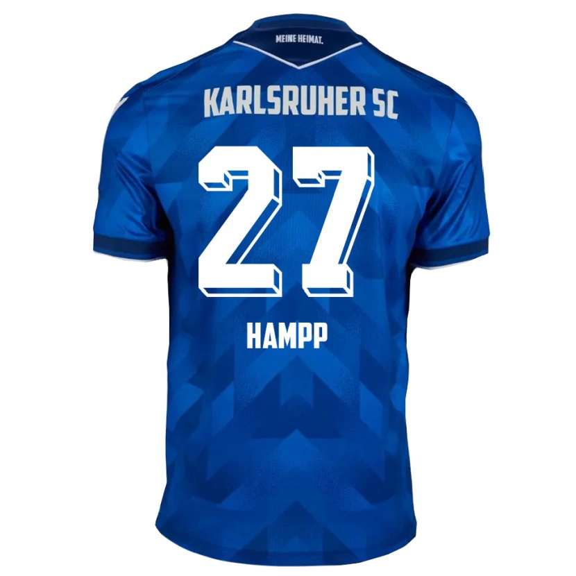 Danxen Women Noah Hampp #27 Blue White Home Jersey 2025/26 T-Shirt