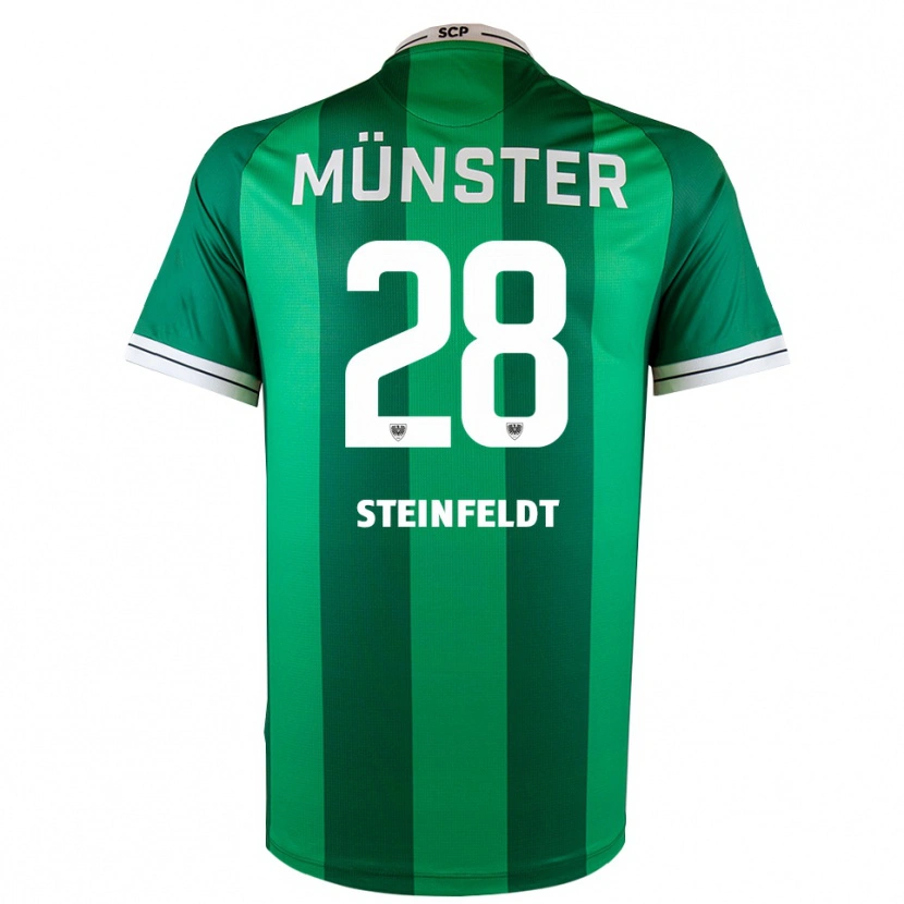 Danxen Women Luca Steinfeldt #28 Green White Home Jersey 2025/26 T-Shirt