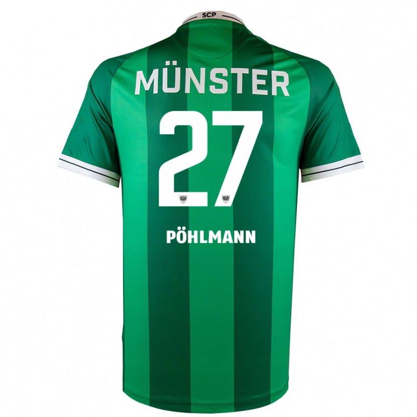 Danxen Women Phil Pöhlmann #27 Green White Home Jersey 2025/26 T-Shirt
