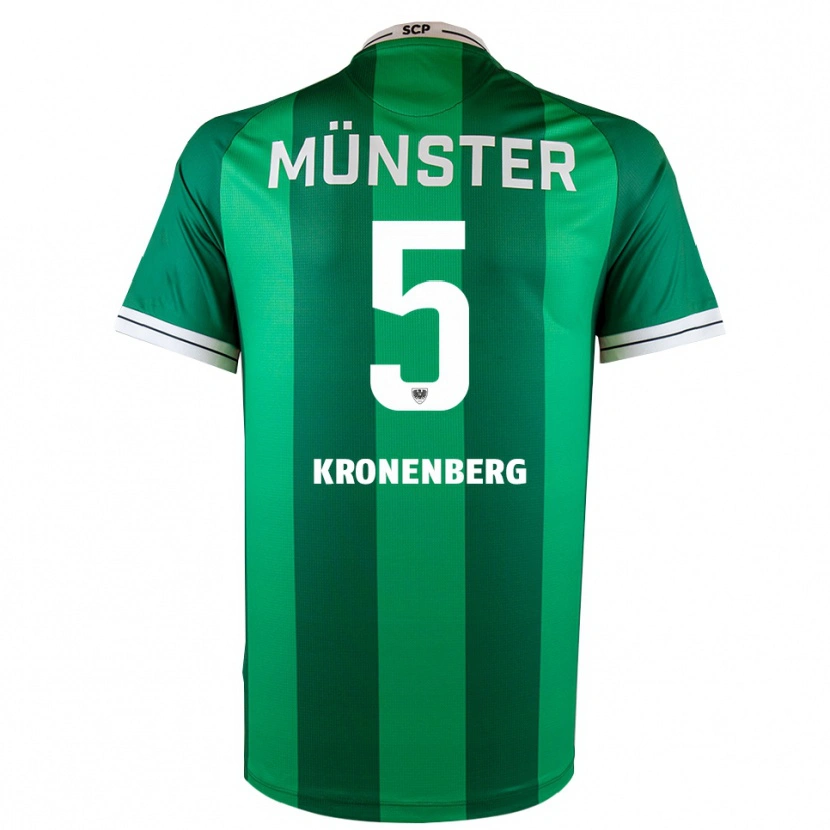 Danxen Women Ben Kronenberg #5 Green White Home Jersey 2025/26 T-Shirt
