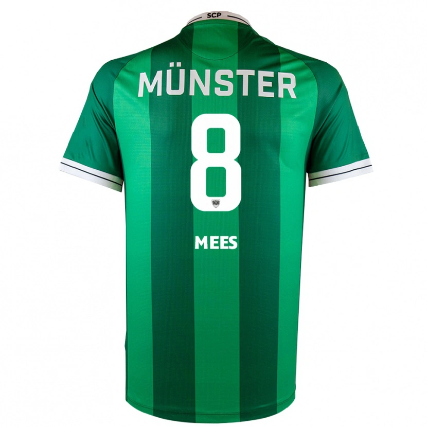Danxen Women Joshua Mees #8 Green White Home Jersey 2025/26 T-Shirt