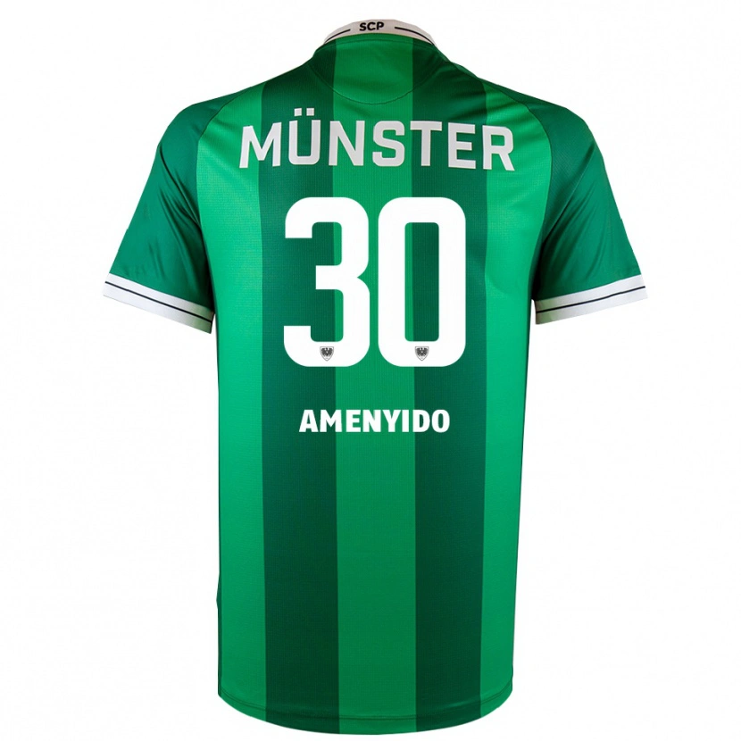 Danxen Women Etienne Amenyido #30 Green White Home Jersey 2025/26 T-Shirt