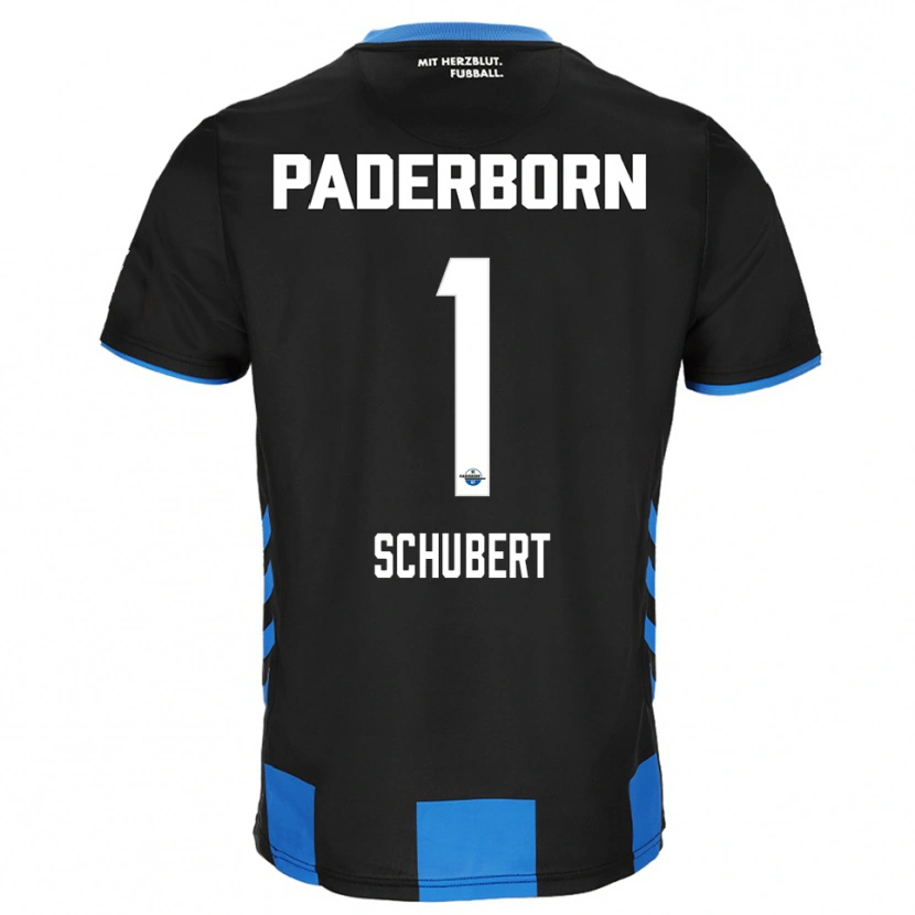 Danxen Women Markus Schubert #1 Black Blue Home Jersey 2025/26 T-Shirt