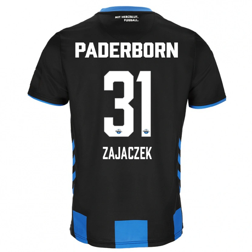 Danxen Women Arne Zajaczek #31 Black Blue Home Jersey 2025/26 T-Shirt