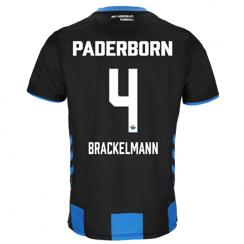 Danxen Women Calvin Brackelmann #4 Black Blue Home Jersey 2025/26 T-Shirt