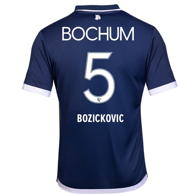 Danxen Women Niko Bozickovic #5 Navy White Home Jersey 2025/26 T-Shirt