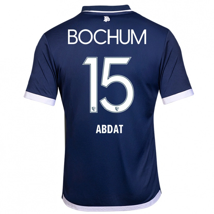 Danxen Women Nicolas Abdat #15 Navy White Home Jersey 2025/26 T-Shirt