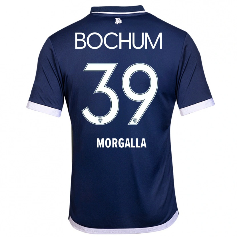 Danxen Women Leandro Morgalla #39 Navy White Home Jersey 2025/26 T-Shirt