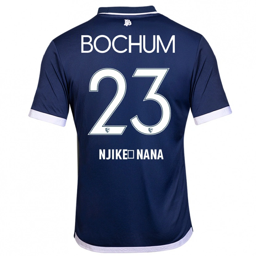 Danxen Women Jean-Philippe Njike-Nana #23 Navy White Home Jersey 2025/26 T-Shirt