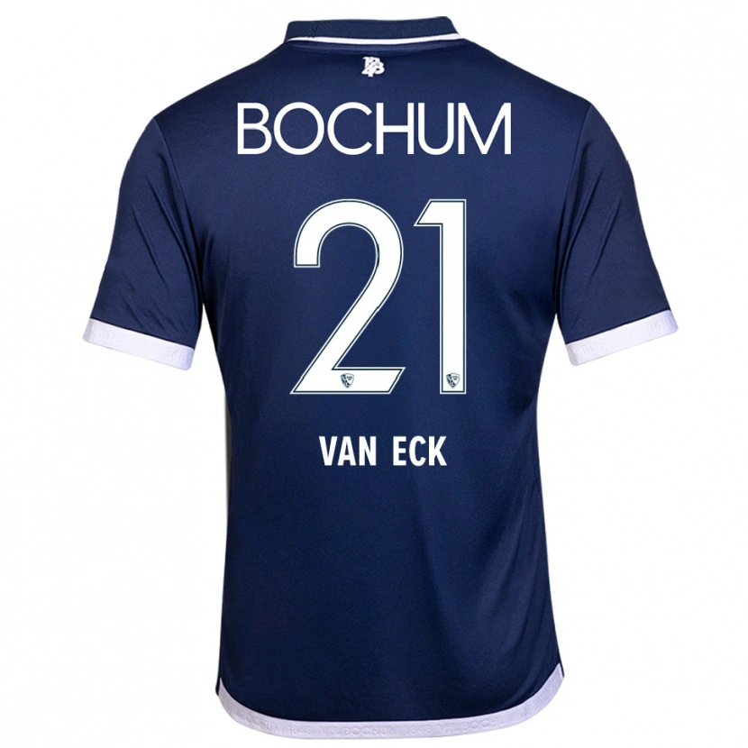 Danxen Women Ole Van Eck #21 Navy White Home Jersey 2025/26 T-Shirt