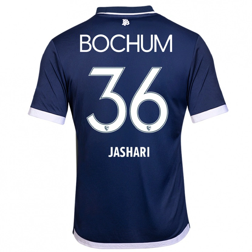 Danxen Women Lirim Jashari #36 Navy White Home Jersey 2025/26 T-Shirt