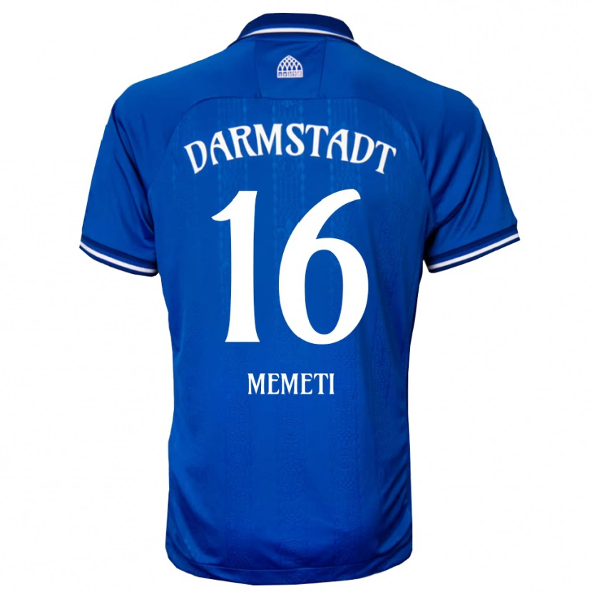 Danxen Women Dilon Memeti #16 Blue White Home Jersey 2025/26 T-Shirt