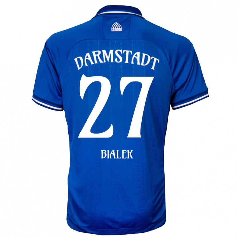Danxen Women Bartosz Bialek #27 Blue White Home Jersey 2025/26 T-Shirt