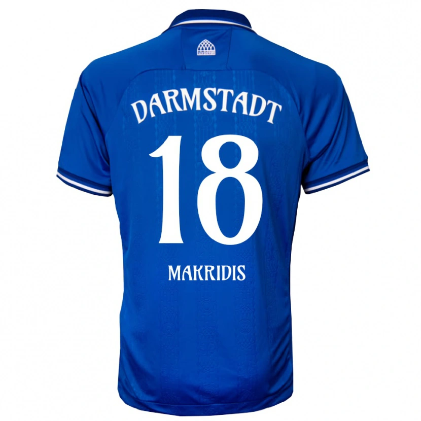 Danxen Women Georgios Makridis #18 Blue White Home Jersey 2025/26 T-Shirt