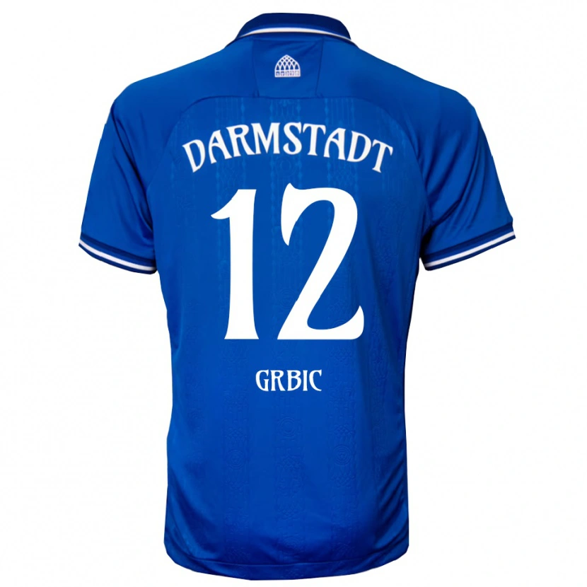 Danxen Women Viktor Grbic #12 Blue White Home Jersey 2025/26 T-Shirt