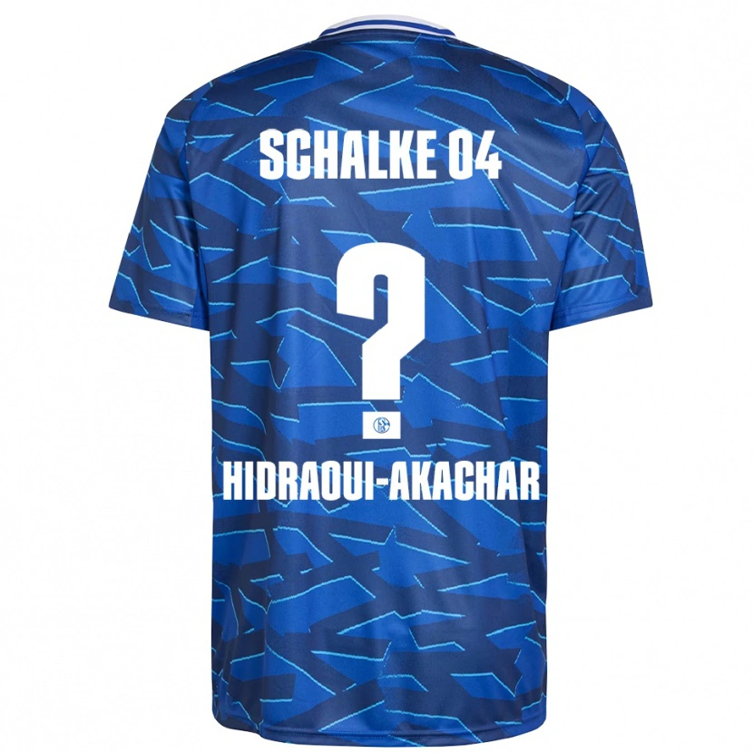 Danxen Women Yassin Hidraoui-Akachar #0 Royal Blue White Home Jersey 2025/26 T-Shirt