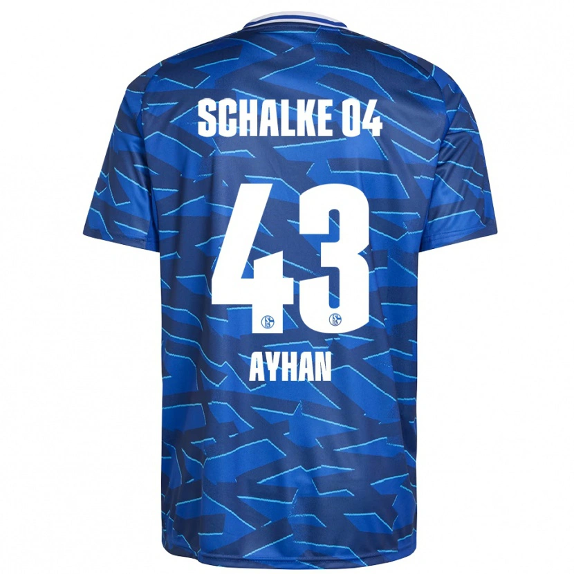Danxen Women Mertcan Ayhan #43 Royal Blue White Home Jersey 2025/26 T-Shirt