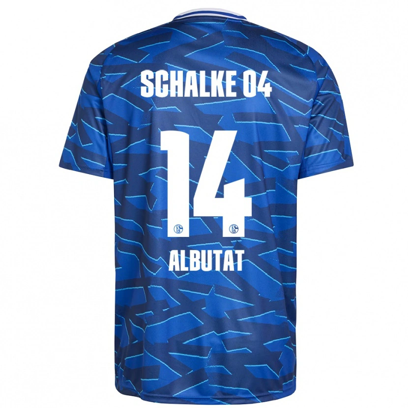 Danxen Women Tim Albutat #14 Royal Blue White Home Jersey 2025/26 T-Shirt