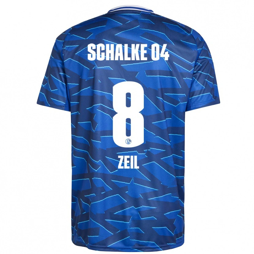 Danxen Women Emil Zeil #8 Royal Blue White Home Jersey 2025/26 T-Shirt