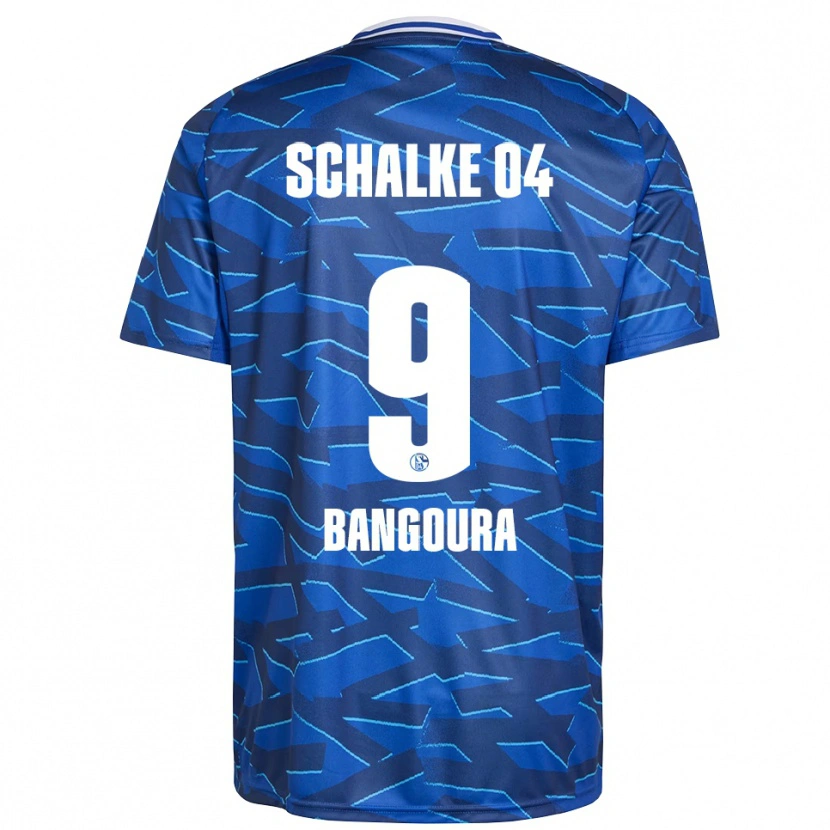 Danxen Women Aboubacar Bangoura #9 Royal Blue White Home Jersey 2025/26 T-Shirt