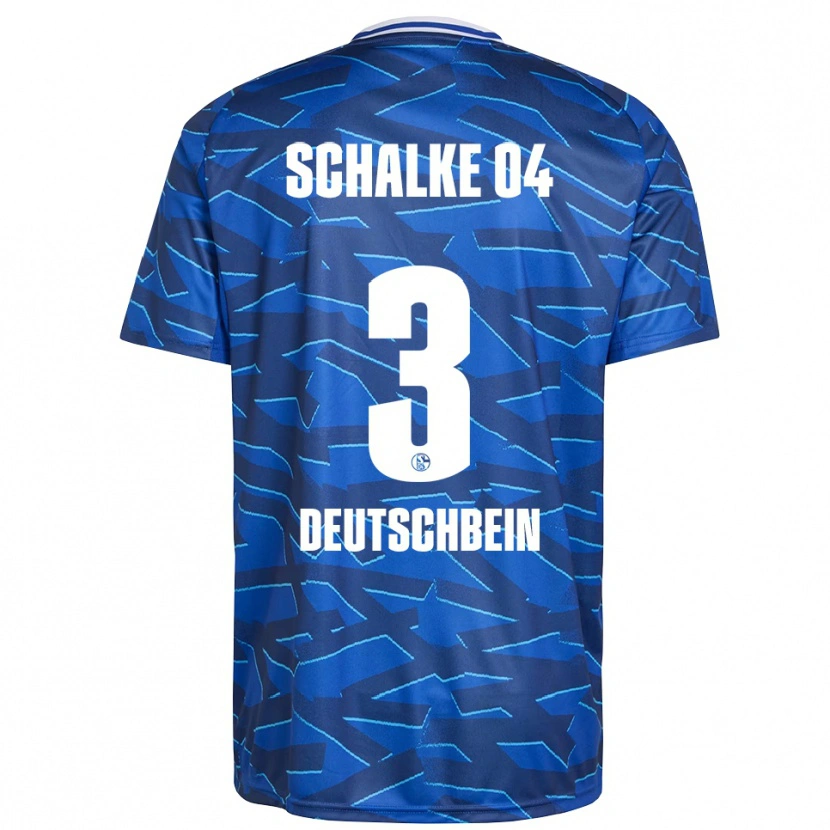 Danxen Women Lasse Deutschbein #3 Royal Blue White Home Jersey 2025/26 T-Shirt