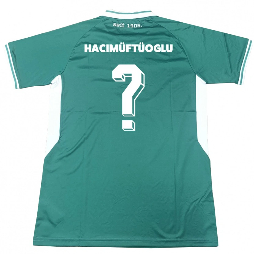 Danxen Women Belinay Hacimüftüoglu #0 Green White Home Jersey 2025/26 T-Shirt