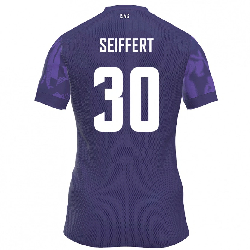Danxen Women Moritz Seiffert #30 Purple White Home Jersey 2025/26 T-Shirt