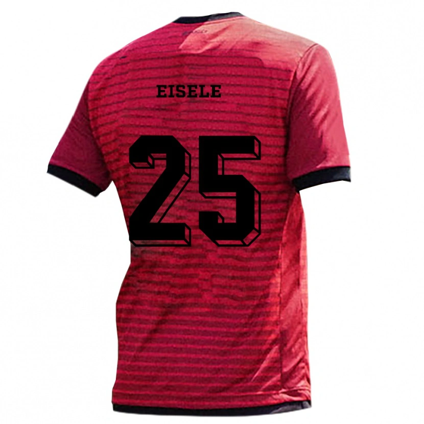 Danxen Women Kai Eisele #25 Red Black Home Jersey 2025/26 T-Shirt