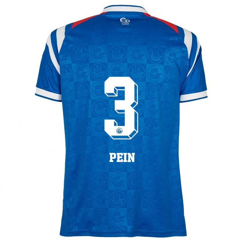 Danxen Women Ria Pein #3 Blue White Red Home Jersey 2025/26 T-Shirt