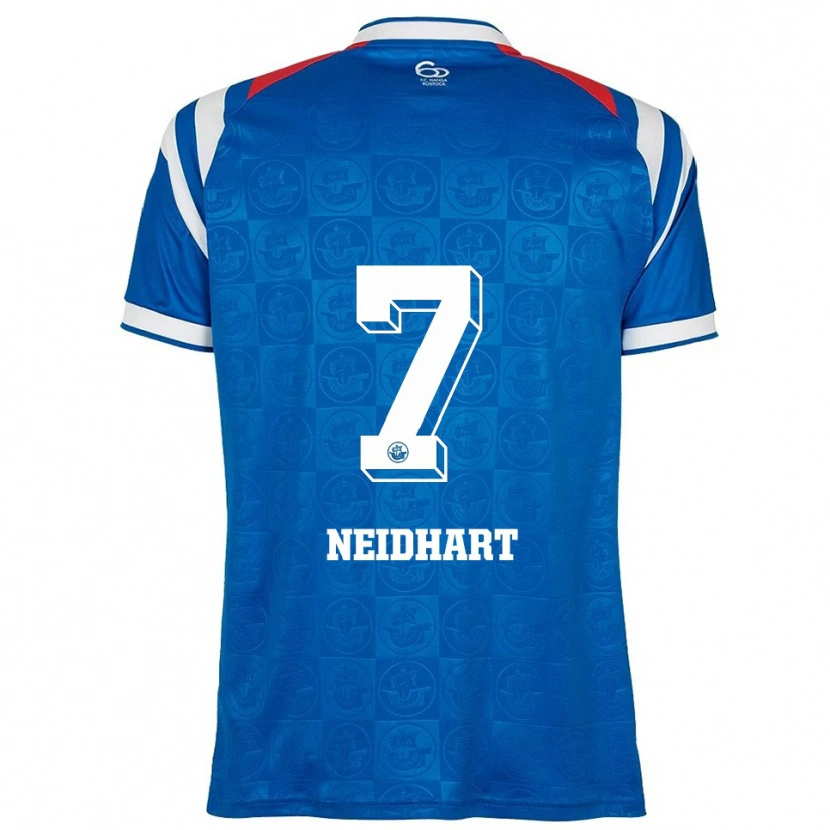 Danxen Women Nico Neidhart #7 Blue White Red Home Jersey 2025/26 T-Shirt