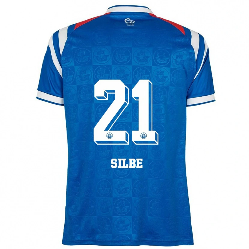 Danxen Women Johanna Silbe #21 Blue White Red Home Jersey 2025/26 T-Shirt