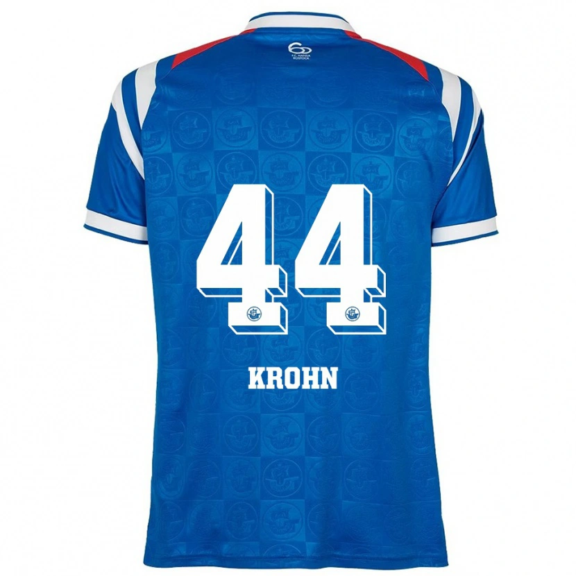 Danxen Women Tim Krohn #44 Blue White Red Home Jersey 2025/26 T-Shirt