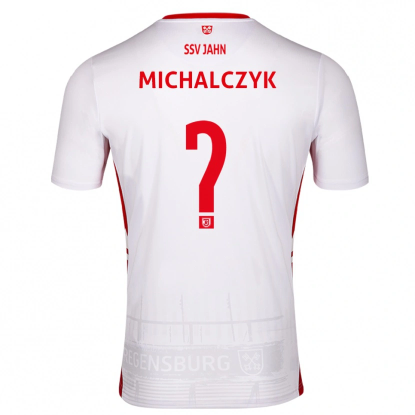 Danxen Women Fabian Michalczyk #0 White Red Home Jersey 2025/26 T-Shirt